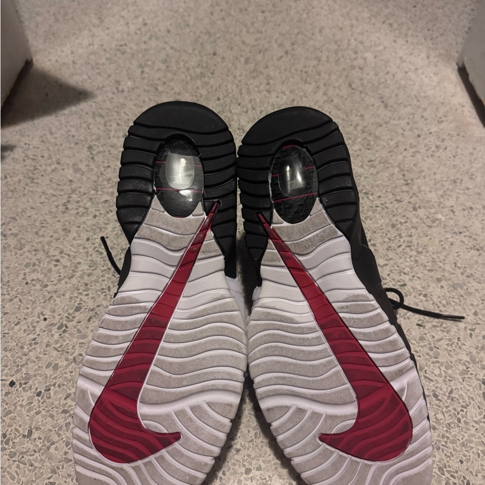 2018 Nike Air Max Penny Black/White/Red Basketball Shoes! - Picture 5 of 5